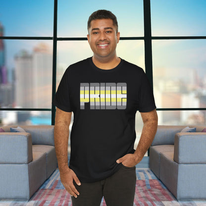 Black Demigender Pride Tee