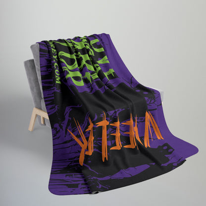 I Love Being a Scare Actor Personalized Fleece Sherpa Blanket • Irvine Ondrey Engineering