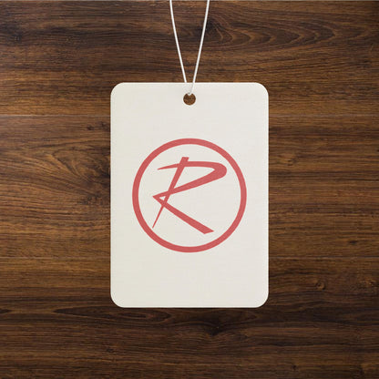 Rambler Red Logo White Air Freshener