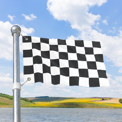 Checker Flag with Grommets