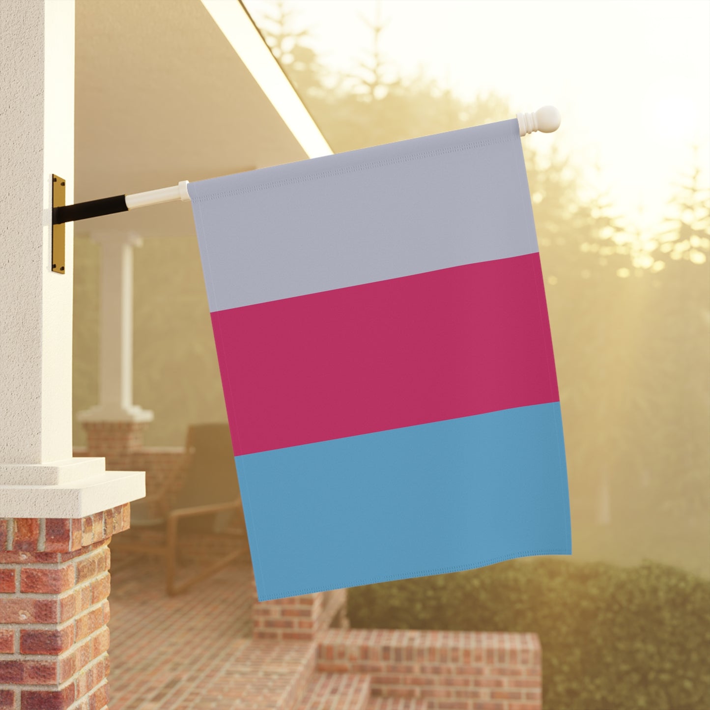 24.5'' × 32'' Sapiosexual Grey Pride Garden Banner