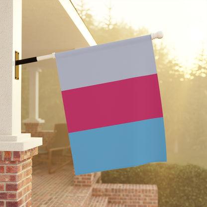 24.5'' × 32'' Sapiosexual Grey Pride Garden Banner