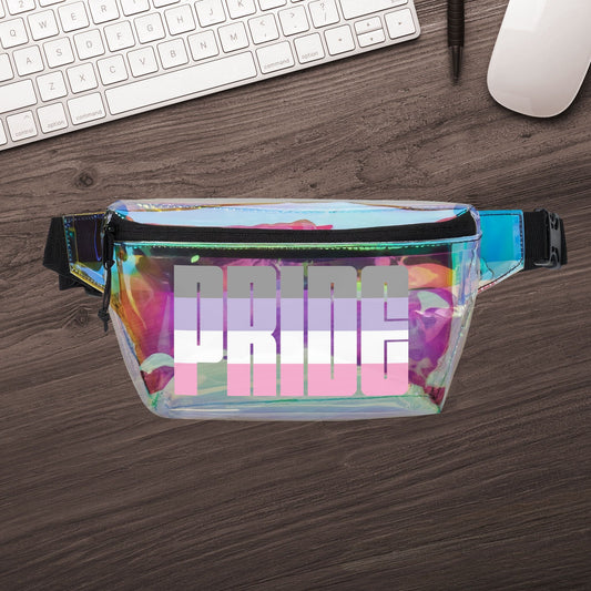 Cupiosexual Pride Clear Fanny Pack