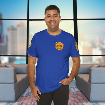 True Royal Custom Blue & Teal Tees for BELLA+CANVAS® 3001