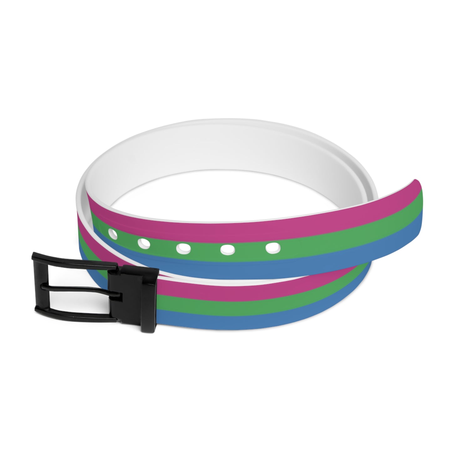 Polysexual Pride Flag Belt