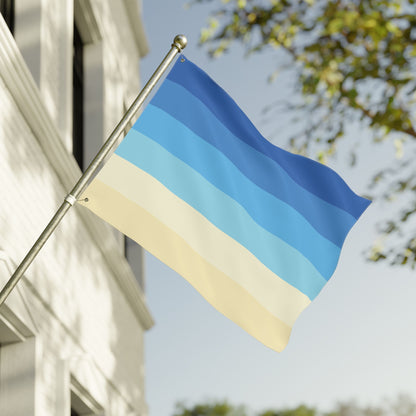 30'' × 40'' Uranic Double-Sided Pride Flag with Grommets