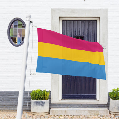 Pansexual Pride Flag (Single Sided Print), LGBTQ+ Pansexuality Pride Flags