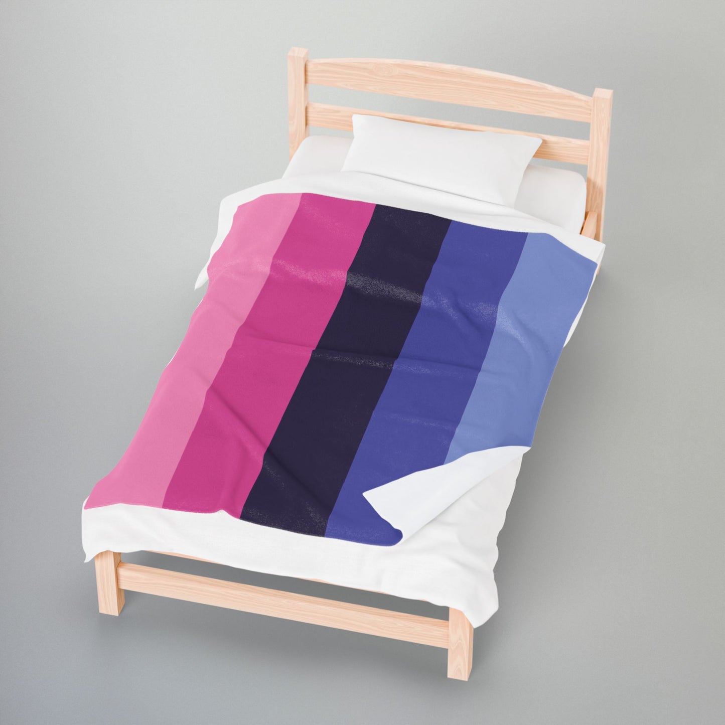 Omnisexual Pride Flag Velveteen Plush Blanket