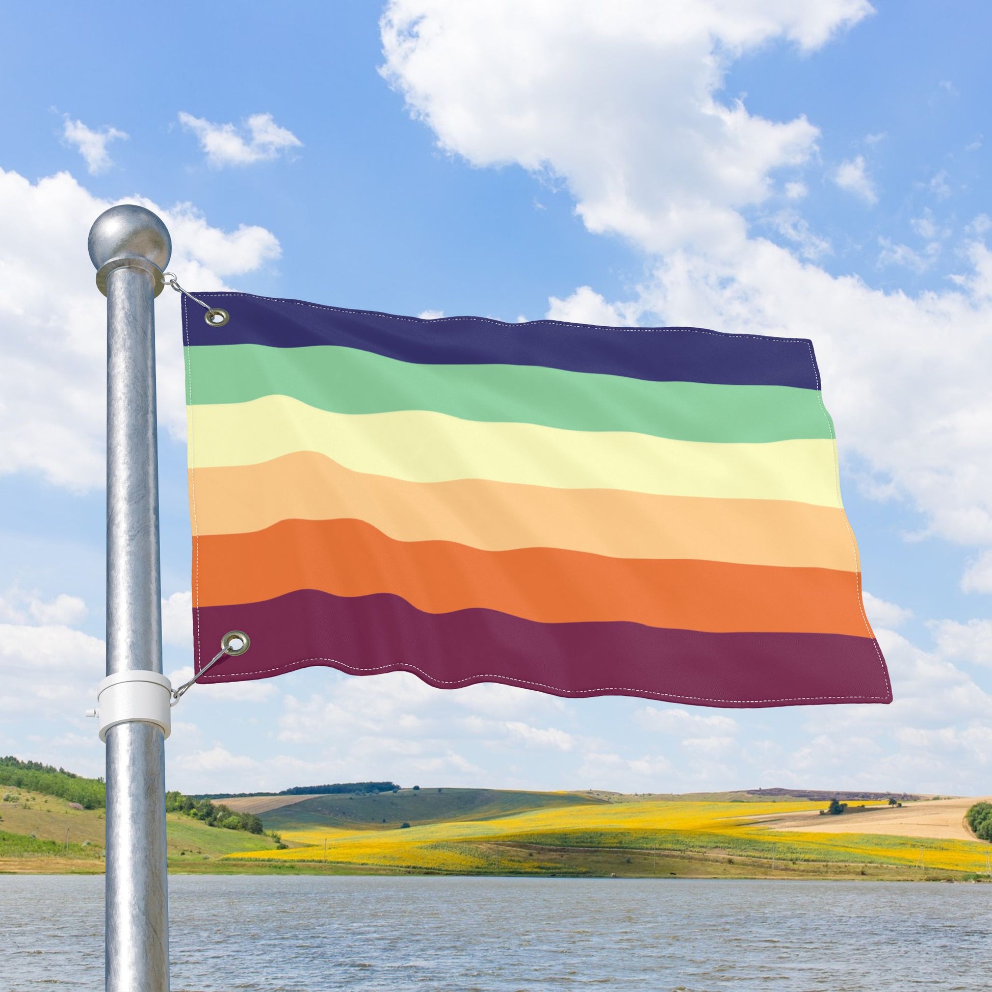 Butchgender Double-Sided Pride Flag with Grommets