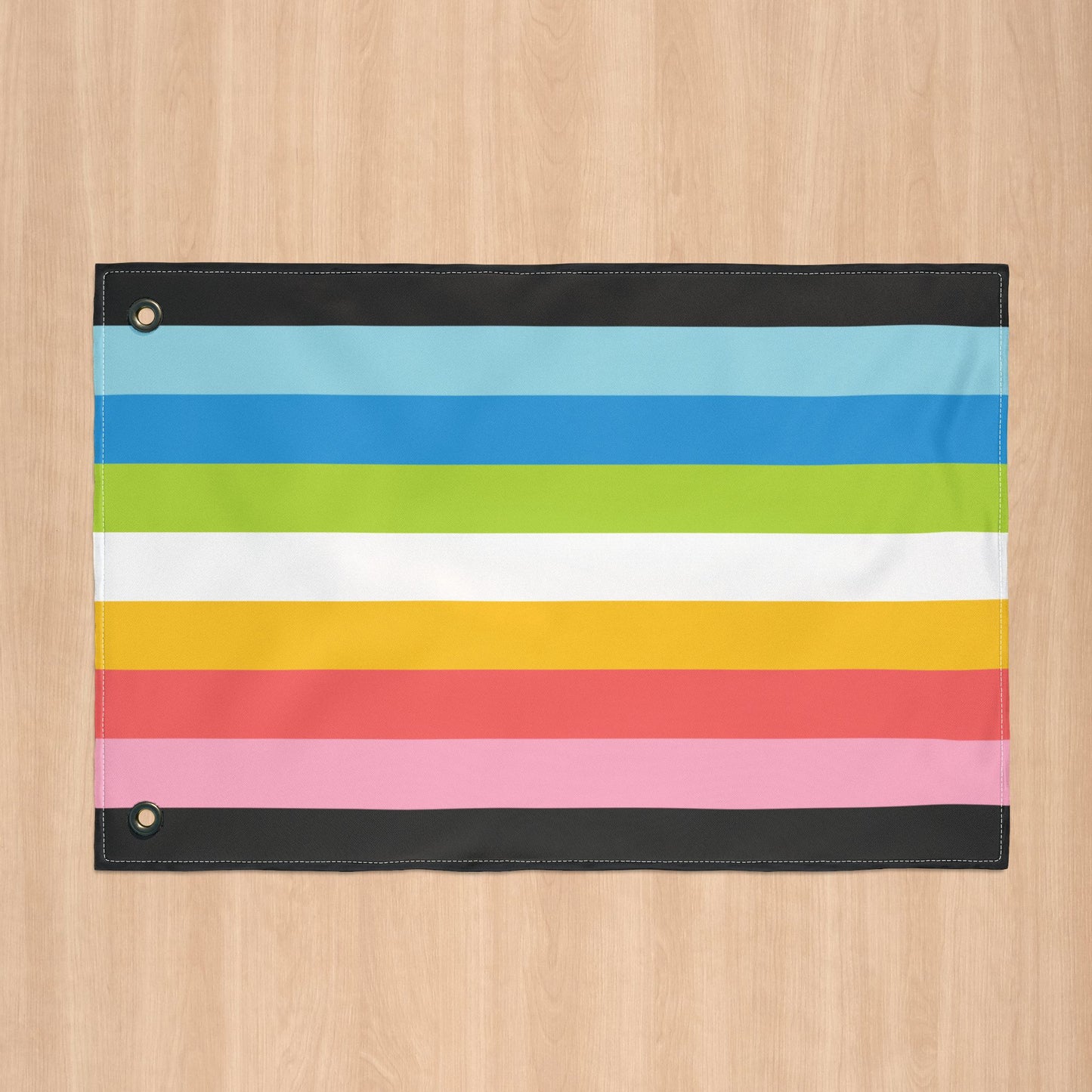Queer Pride Flag with Grommets