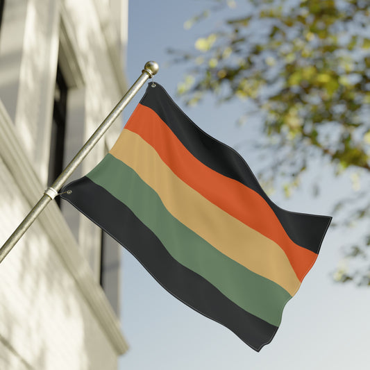 24'' × 36'' Anodiean Pride Horizontal-Stripes Flag with Grommets