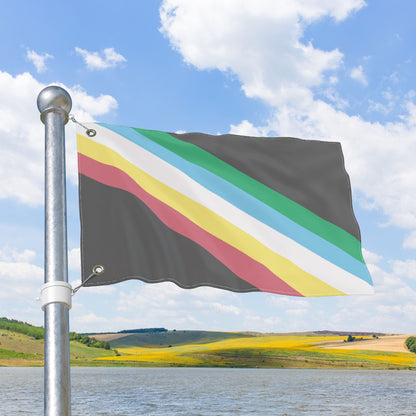 Disability Pride Flag with Grommets
