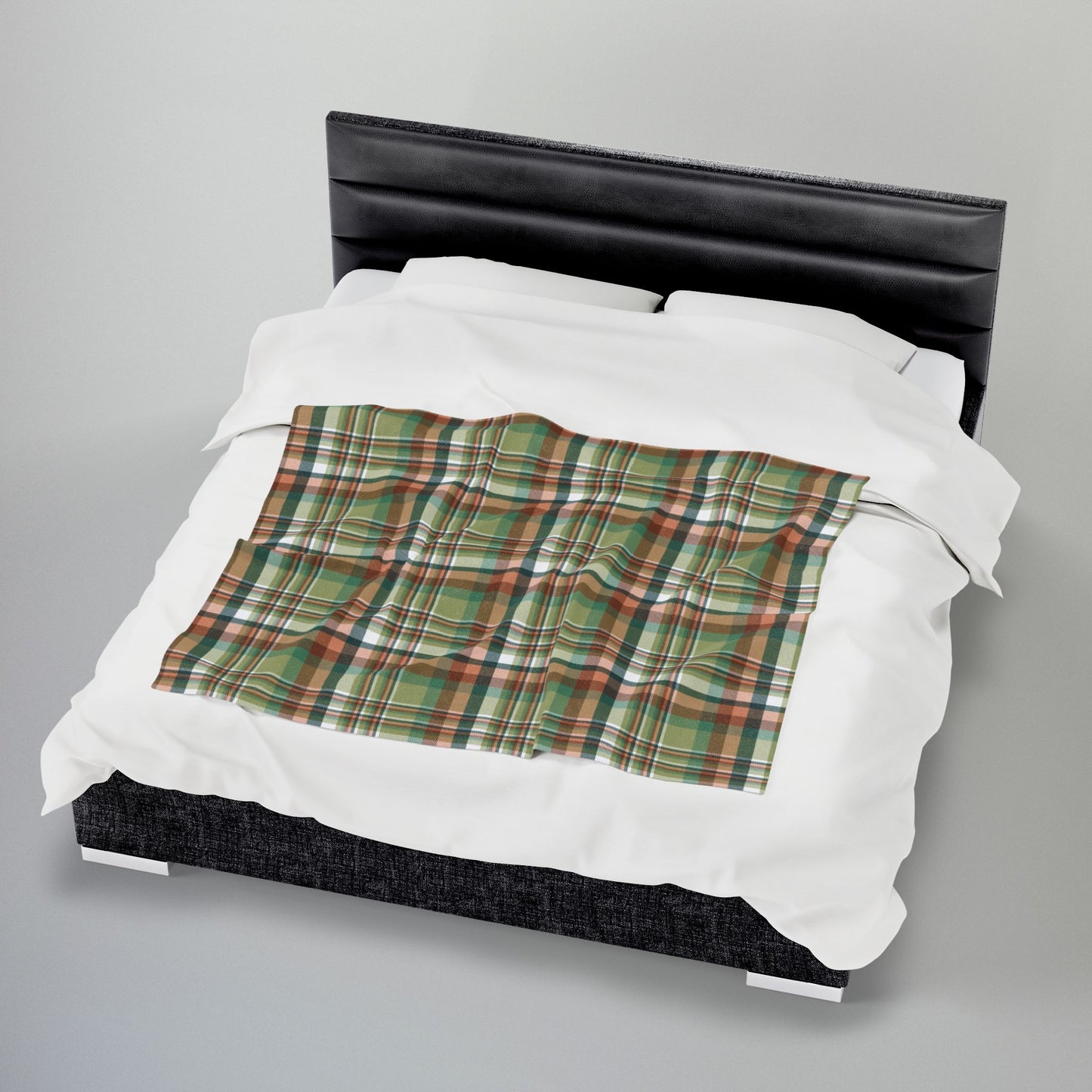 Nebulasexual Pride Plaid Velveteen Plush Blanket