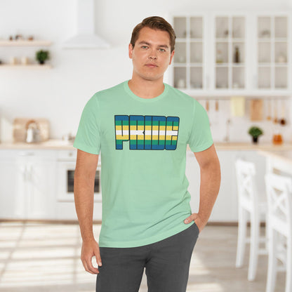 Mint Non-Binary Boy Pride Tee