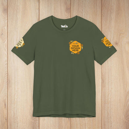 Custom Green Hues Tees for BELLA+CANVAS® 3001