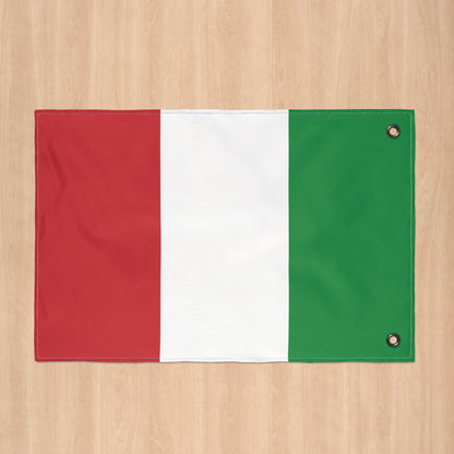 Italy Flag with Grommets