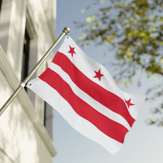 24'' × 36'' Washington, D.C. DC Double-Sided Flag with Grommets