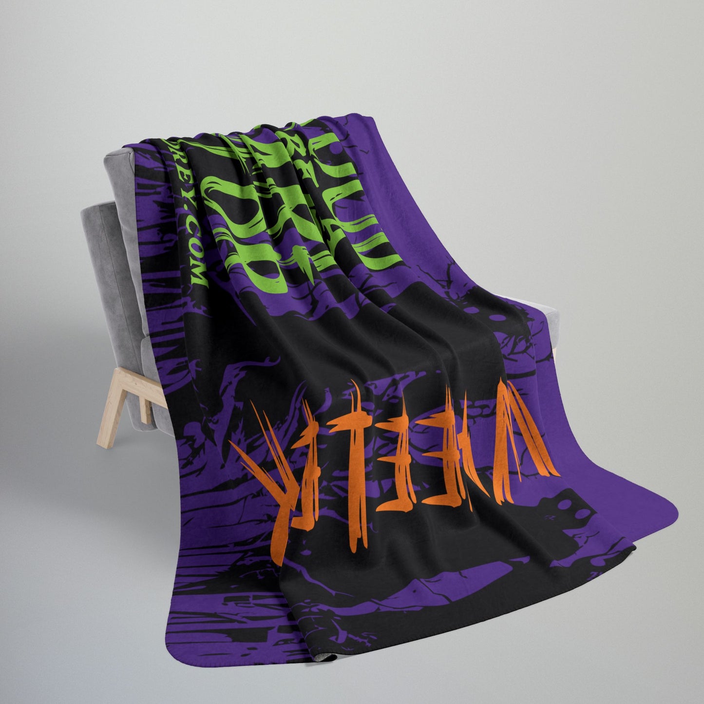 Proud to Be a Scare Actor Personalized Fleece Sherpa Blanket • Irvine Ondrey Engineering