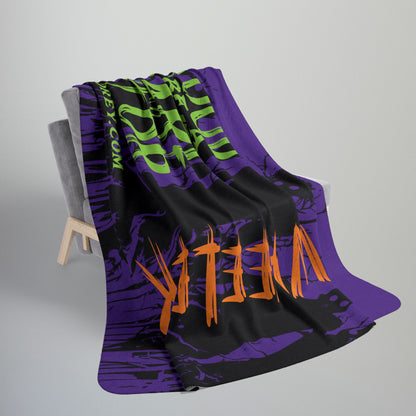 Proud to Be a Scare Actor Personalized Fleece Sherpa Blanket • Irvine Ondrey Engineering