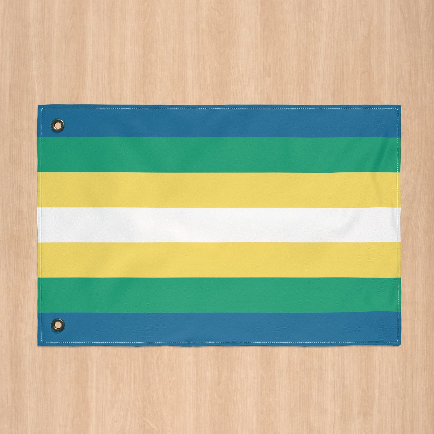 Non-Binary Man Pride Flag with Grommets