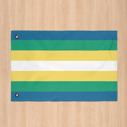 Non-Binary Man Pride Flag with Grommets