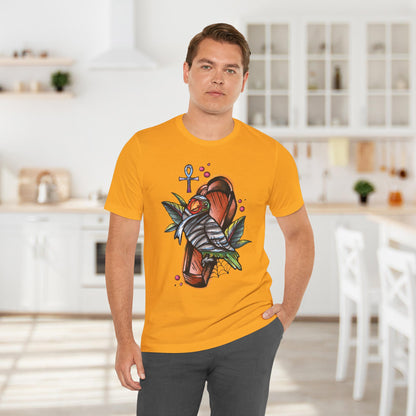 Mummy Lovebird Hand-Drawn & Hand-Colored Tee
