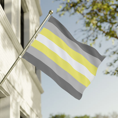 30'' × 40'' Demigender Pride Flag with Grommets