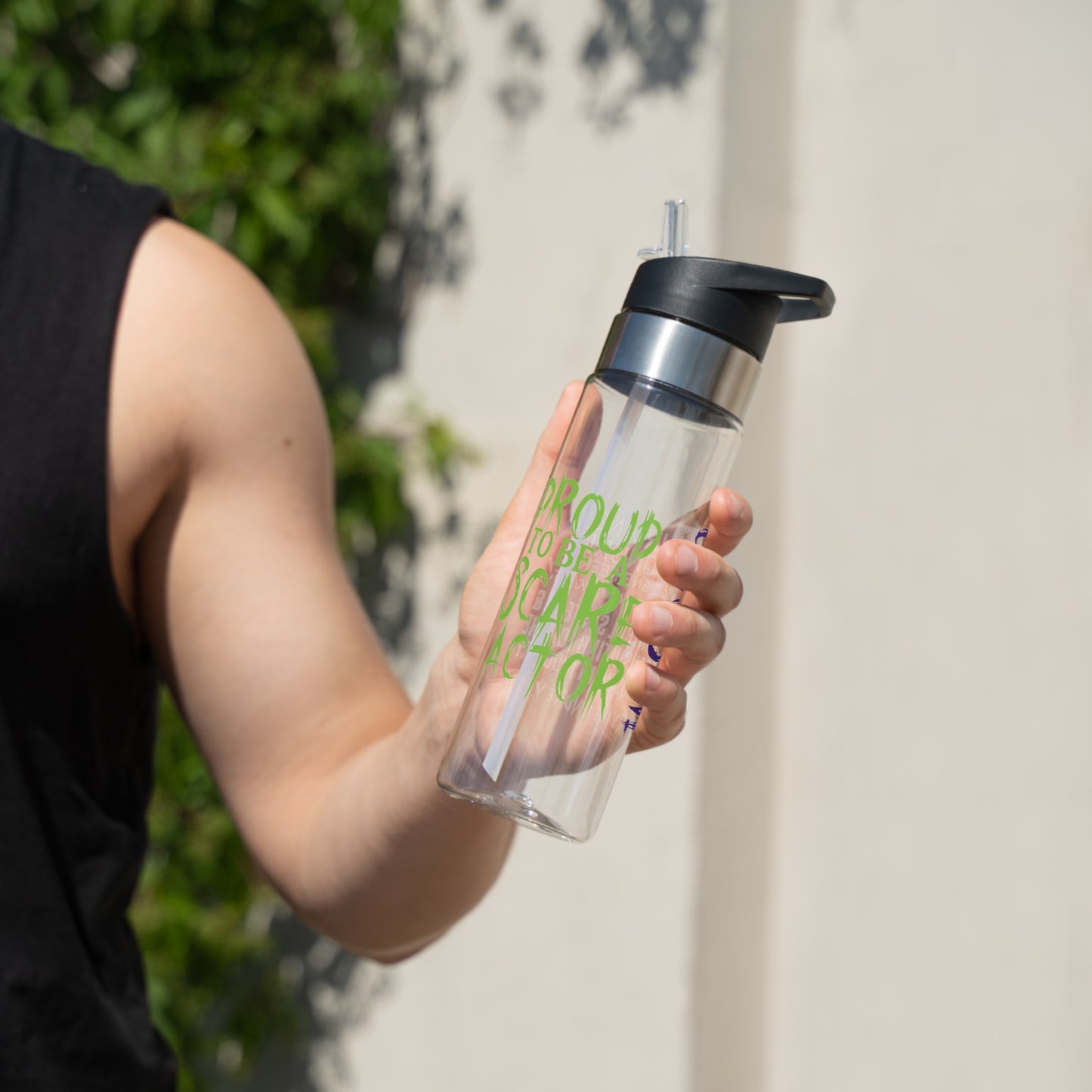 Proud to Be a Scare Actor Personalized Water Bottle • Irvine Ondrey Engineering