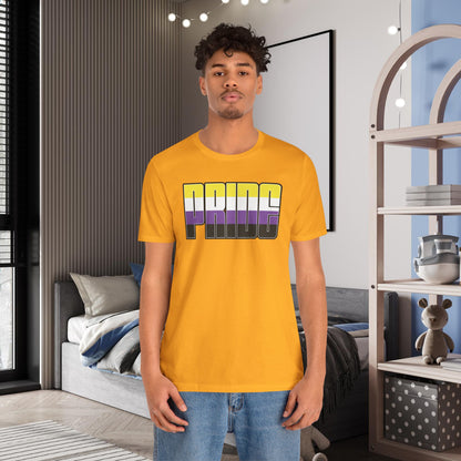 Gold Non-Binary Pride Tee