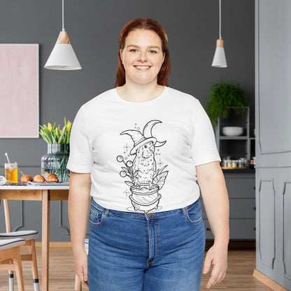 Witches' Brew Lovebird, Line Art Tee