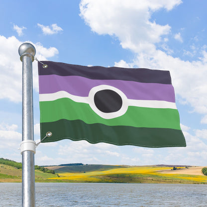 Voidpunk Pride Flag with Grommets