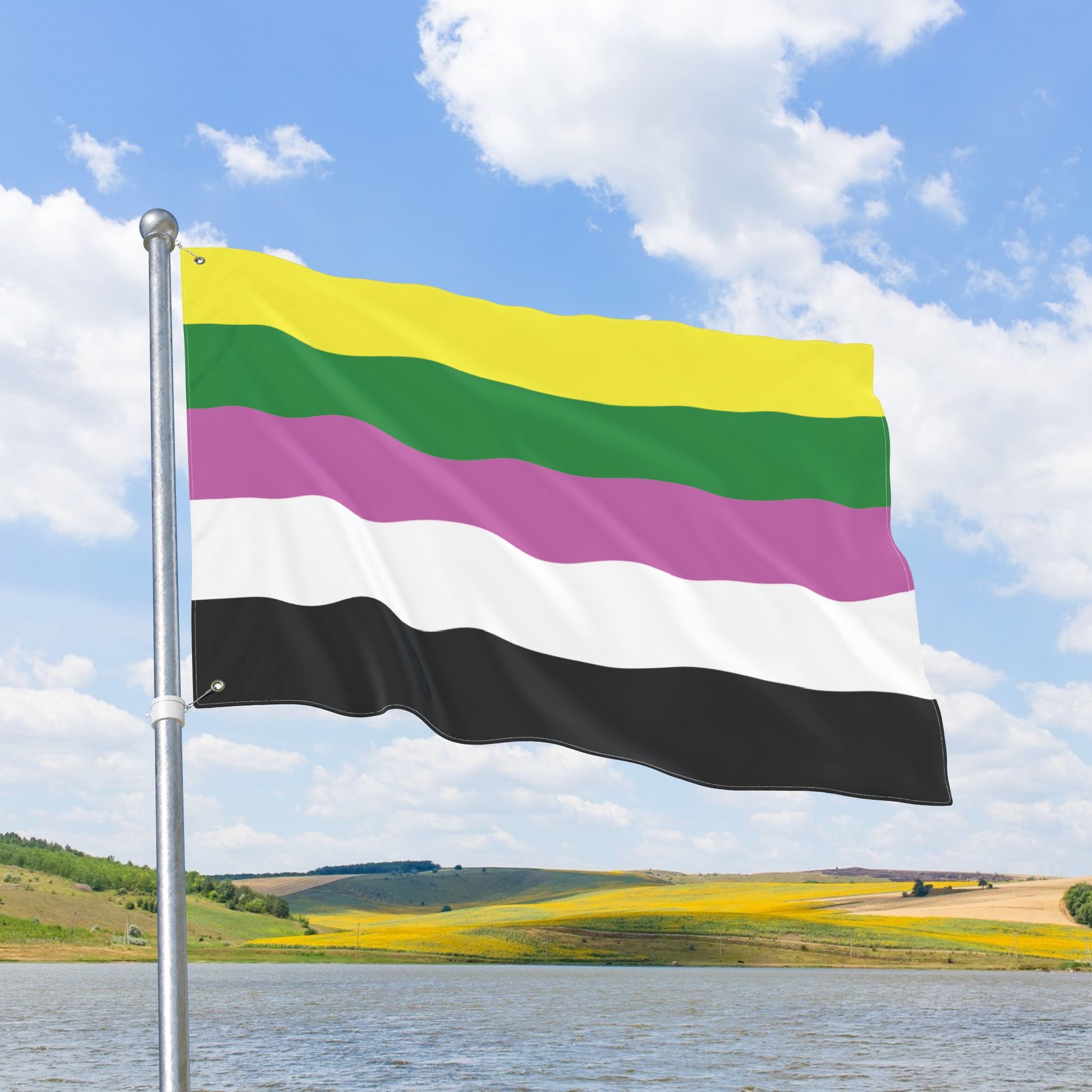 Ceterosexual Double-Sided Pride Flag with Grommets