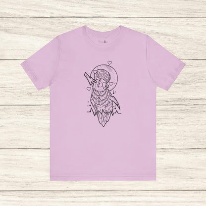 Bride of Frankenstein Lovebird, Line Art Tee