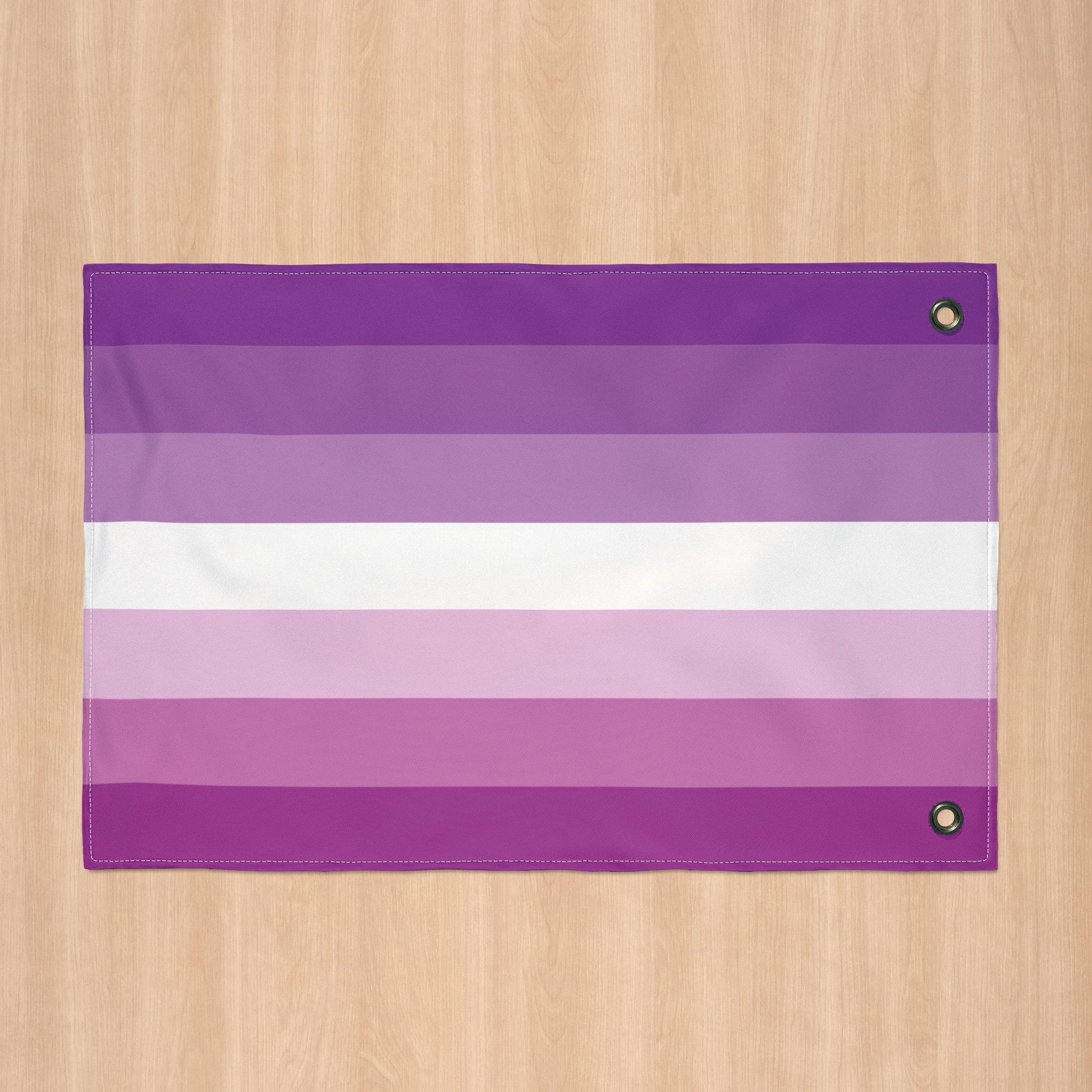 Femme Double-Sided Pride Flag with Grommets