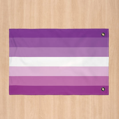 Femme Double-Sided Pride Flag with Grommets