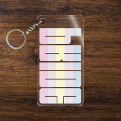 Aporagender Pride Keychains