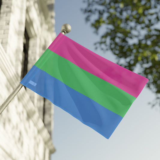 Polysexual Pride Flag (Single Sided Print), LGBTQIA+ Plysexual Flags, LGBTQ+ Polisexual Pride, LGBT Ply Gift