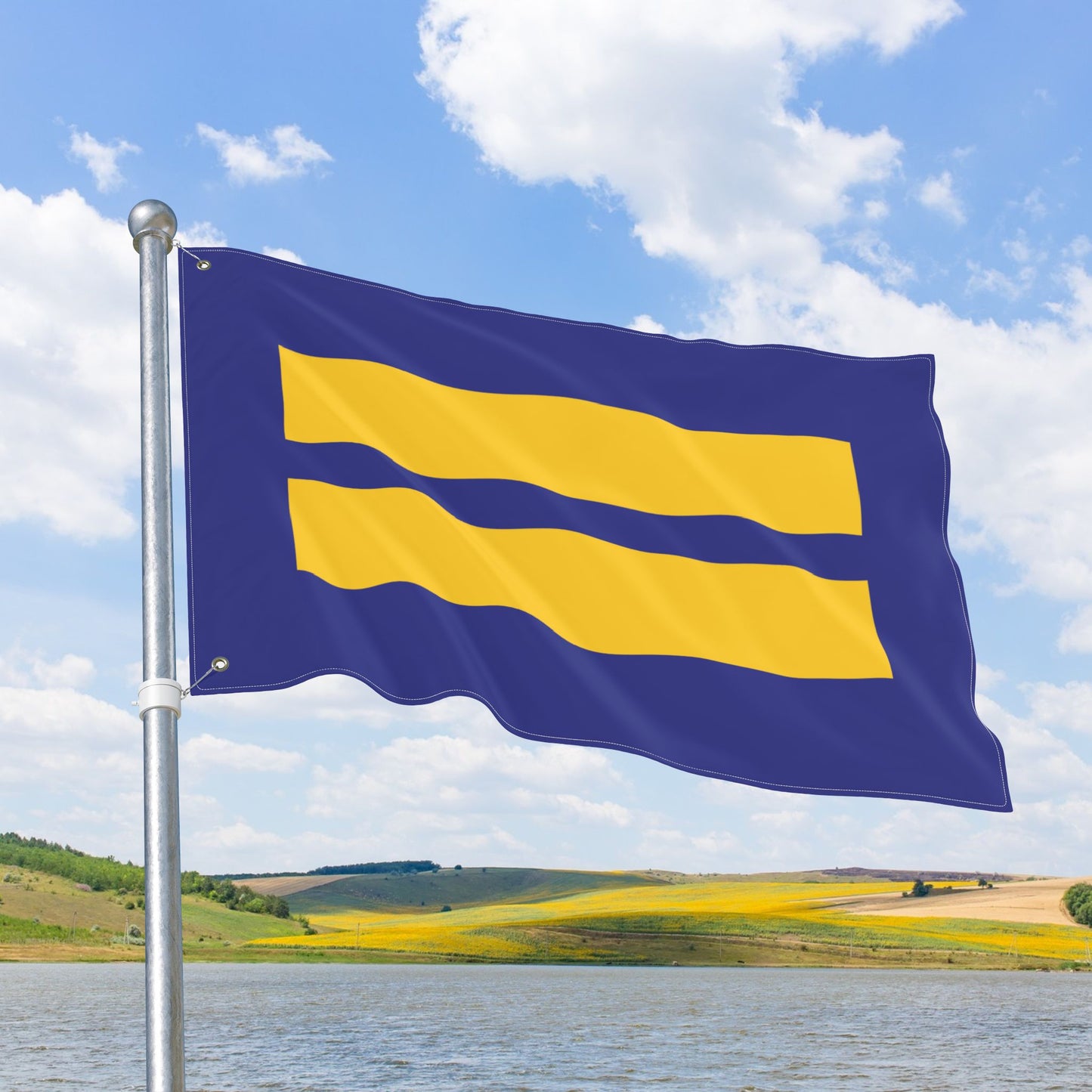 Human Rights & Equality Flag with Grommets