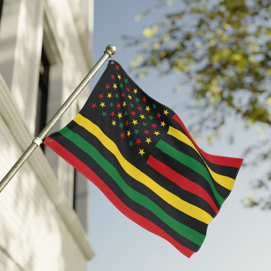 24'' × 36'' USA African American Juneteenth Flag with Grommets