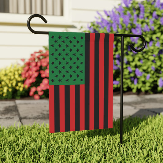 12'' × 18'' USA African American Flag Garden Flag Banner