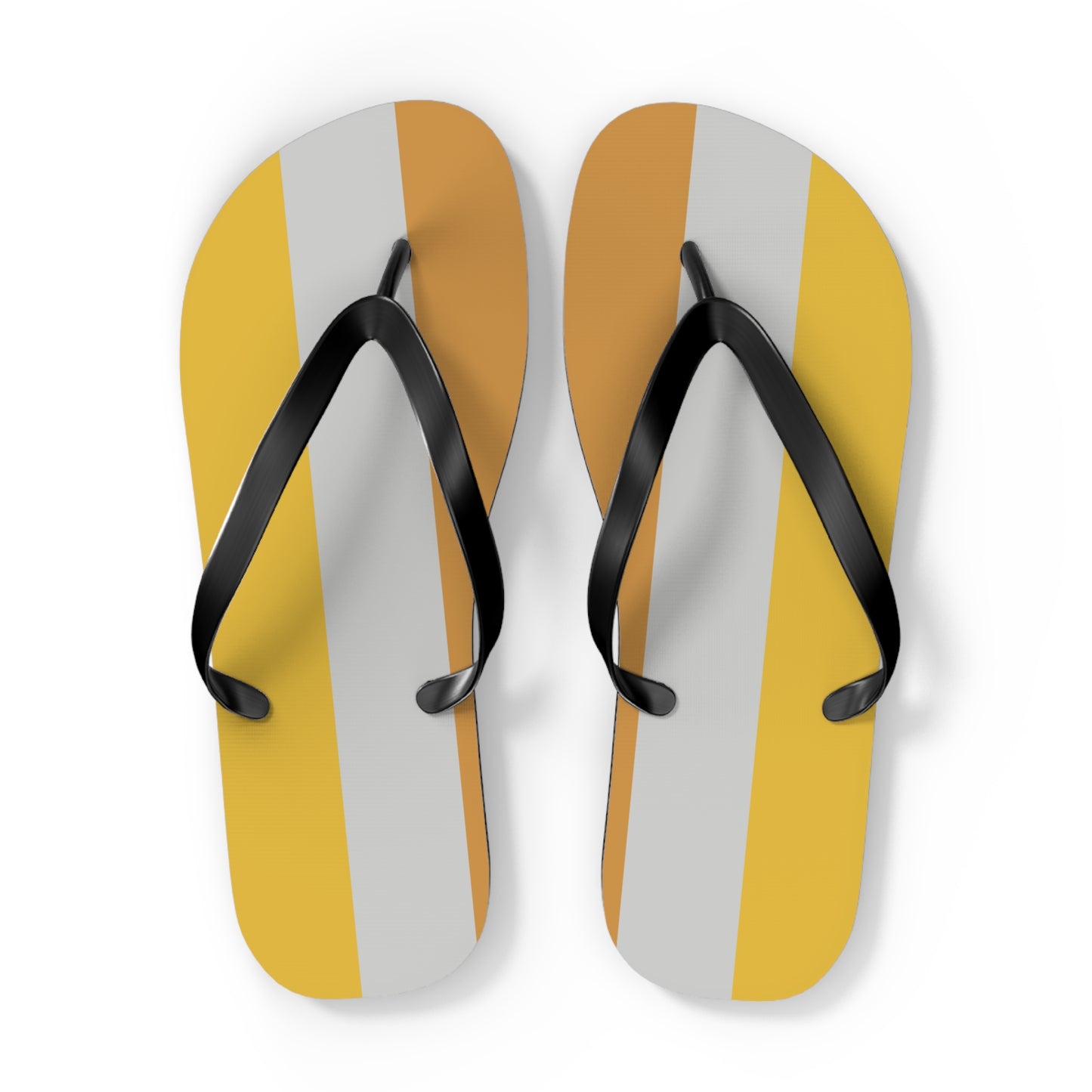 Disability Gold Pride Flip Flops