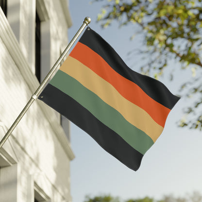 30'' × 40'' Anodiean Pride Horizontal-Stripes Flag with Grommets