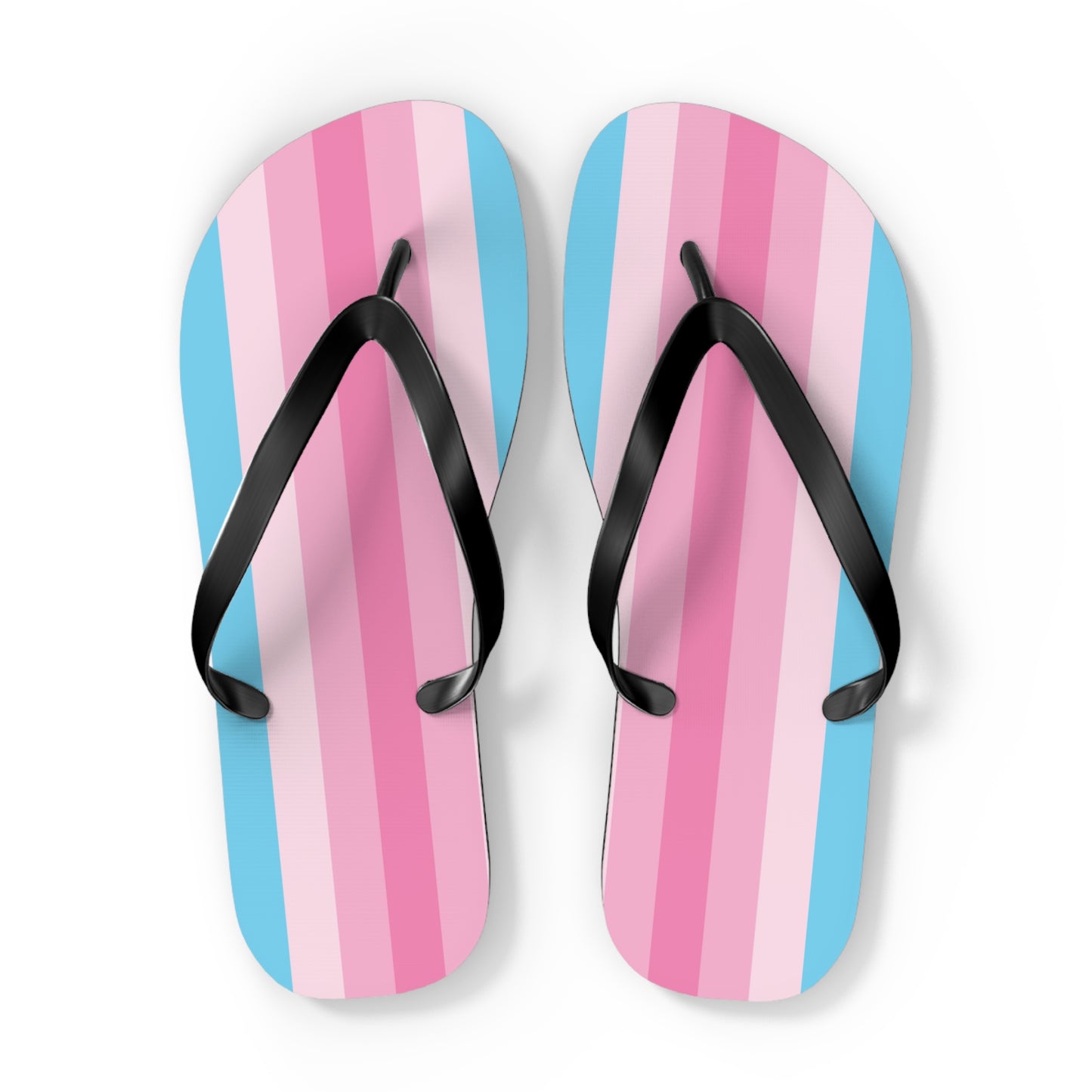 Transfeminine Pride Flip Flops