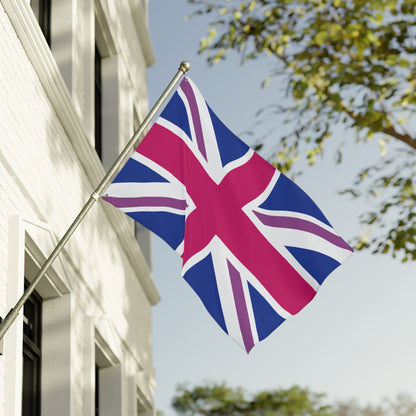 36'' × 60'' UK Bisexual Pride Flag with Grommets