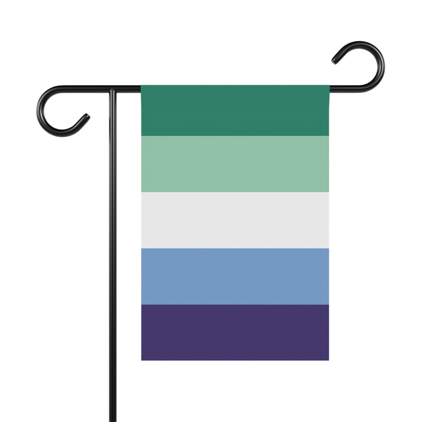 Gay Men Pride 5-Stripe Garden Flag Banner