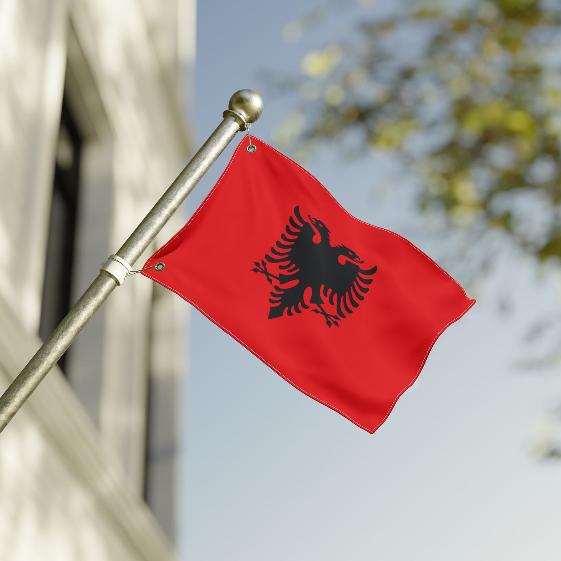 12'' × 18'' Albania Flag with Grommets