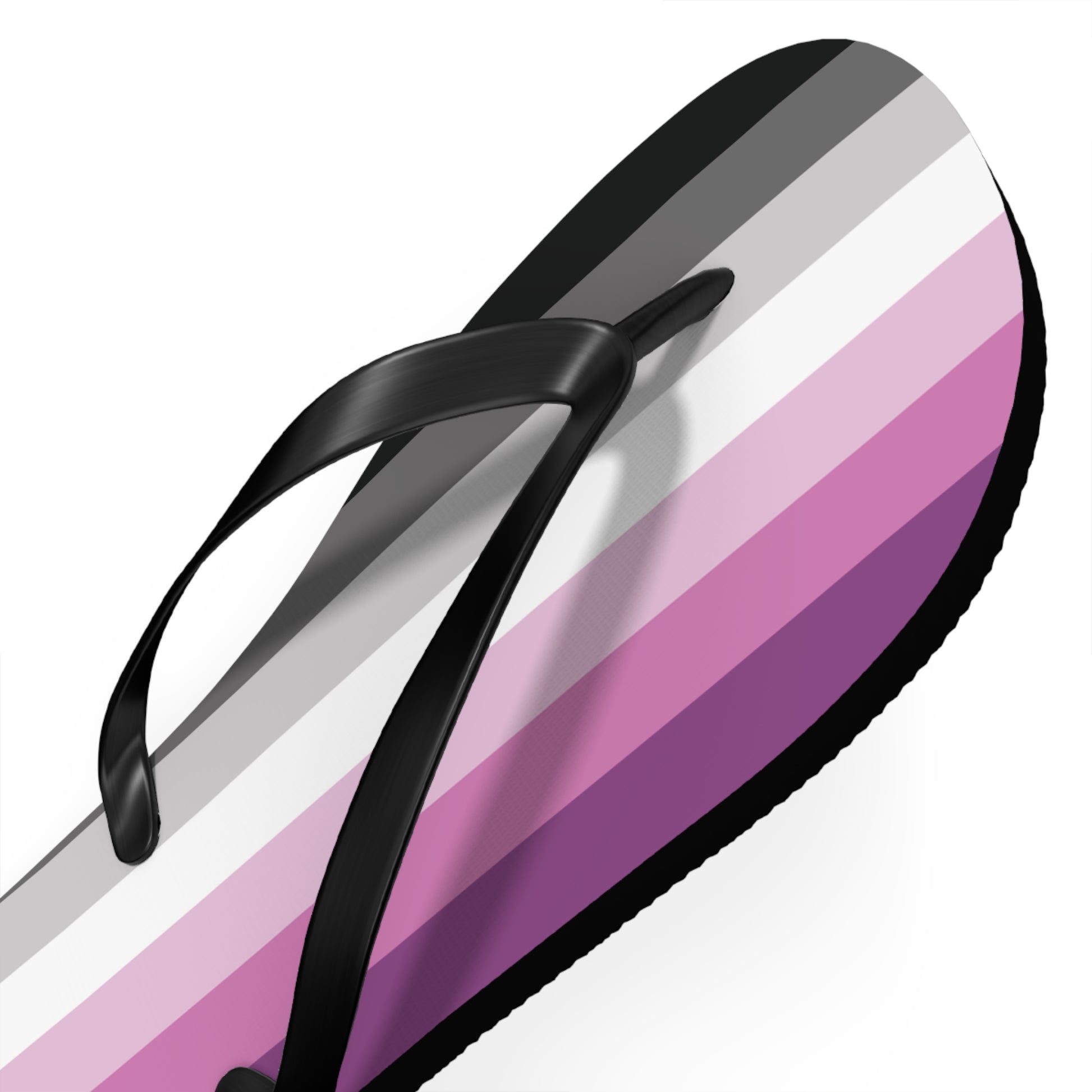 Straight Queer Pride Flip Flops