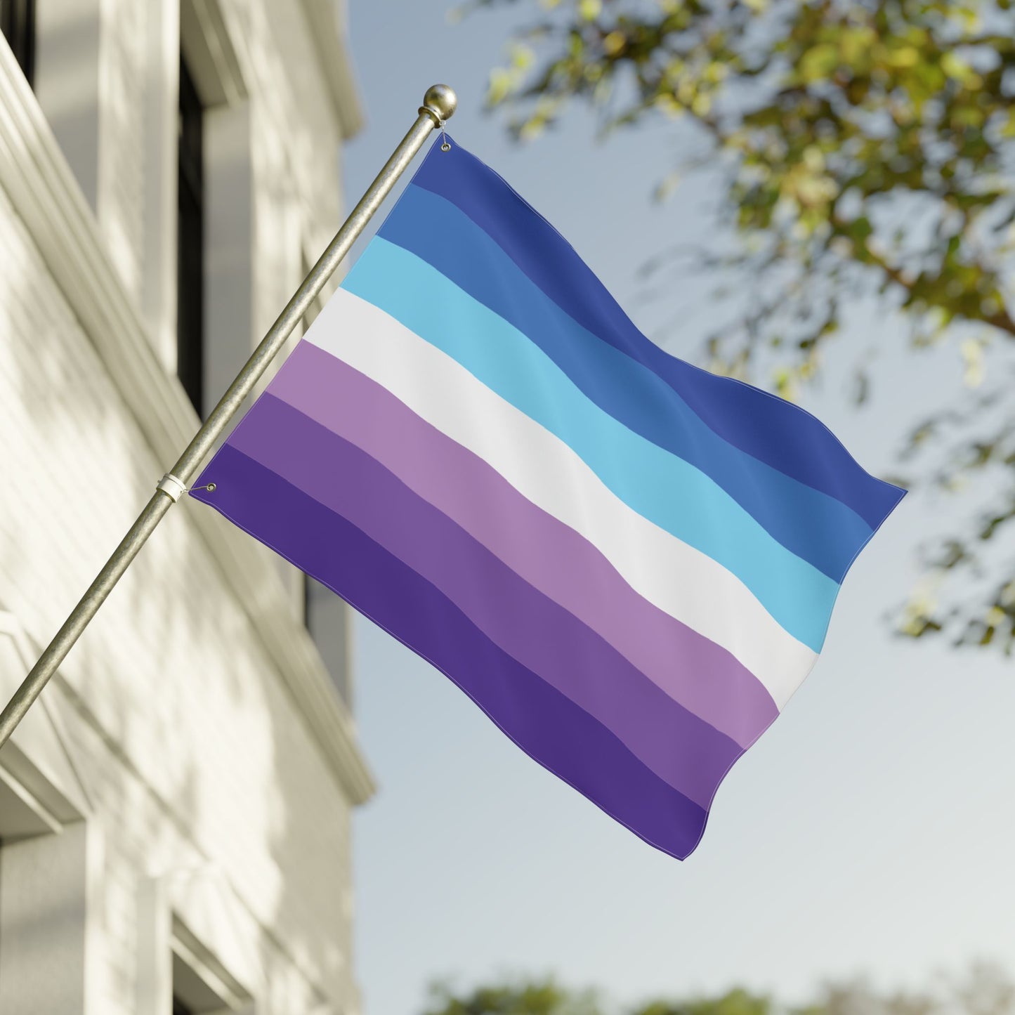 30'' × 40'' Berrisexual Double-Sided Pride Flag with Grommets