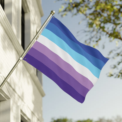 30'' × 40'' Berrisexual Double-Sided Pride Flag with Grommets
