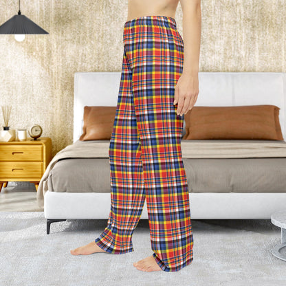 Women’s Red, Yellow & Blue Plaid Ohio Pajama Pants